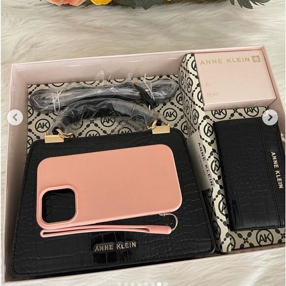 Anne Klein Black Satchel with Wallet AKG5041
New in Box / with Tag MSRP $95 - Picture 5 of 11